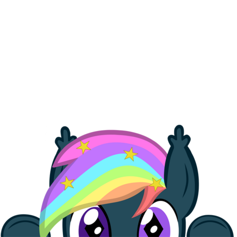 Image: DreamingStar Gift Prism_Star_Peeking sticker edit.png